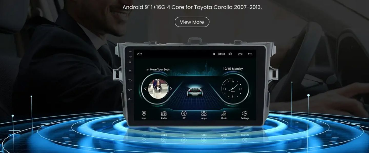 Toyota Android-Auto-Stereo
